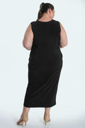 Vikki Vi Jersey Black Tank Dress