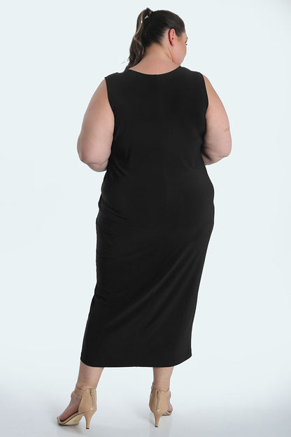 Dresses Vikki Vi Jersey Black Maxi Tank Dress