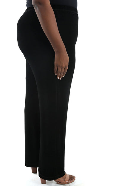Pants Vikki Vi Classic Black Tall Pull-On Pant
