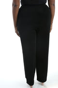 Vikki Vi Classic Black Pull on Pant