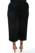 Vikki Vi Classic Black Crop Pant