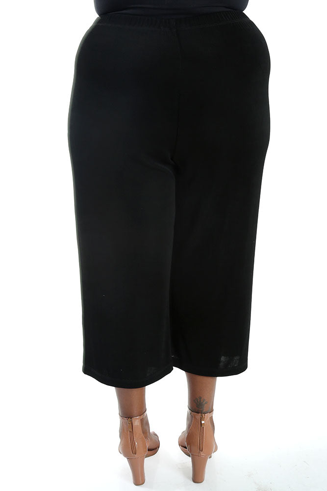 Pants Vikki Vi Classic Black Crop Pant